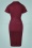 Collectif 44483 Pencildress Red Buttondwon 220930 510W