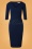 Vintage Chic for TopVintage 50s Blair Pencil Dress in Navy
