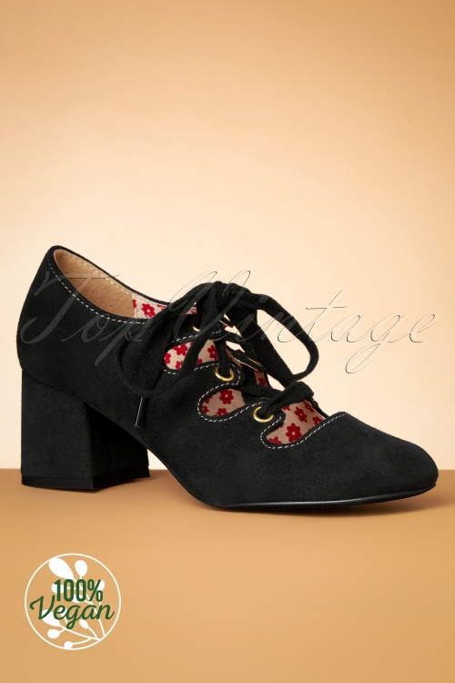 B.A.I.T. - 60s Chelsea Pumps in Black