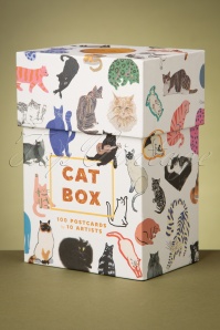 Fashion, Books & More - Cat Box 100 Postcards