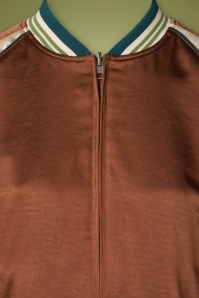 King Louie - 60s Reversible Pernille Bomber Jacket in Patina Brown 6