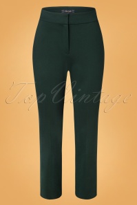 King Louie - Jenny Uni Rodeo broek in Sycamore Green 2