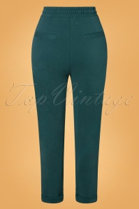 Md'M - 70s Galactic Trousers in Teal 2