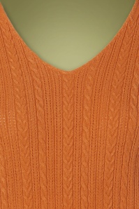 Md'M - 70s Sela Sweater in Orange 3