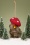 Sass & Belle 43597 Christmas Bauble Velt Mushroom Red 221010 605