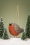 Sass & Belle 43598 Christmas Bauble Velt Bird Orange Robin Roodborstje 221010 607 W