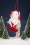 Sass & Belle 43604 Christmas Bauble Velt Sheep White Knitting Red 221010 606 w