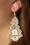50s Christmas Tree Earrings 
