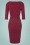Hearts Roses 44201 Pencil Dress Red 221005 605W