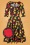 Top Vintage Boutique 42960 Swing Dress Black Yellow Red Flowers 221010 604Z