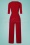 Vintage Chic 44228 Jumpsuit Red 221011 606W
