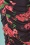 Vintage Chic 44928 Pencil Dress Black Pink Flowers 221011 605W