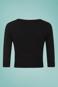 Collectif Clothing - Charlene Fruitschaal vest in zwart 4