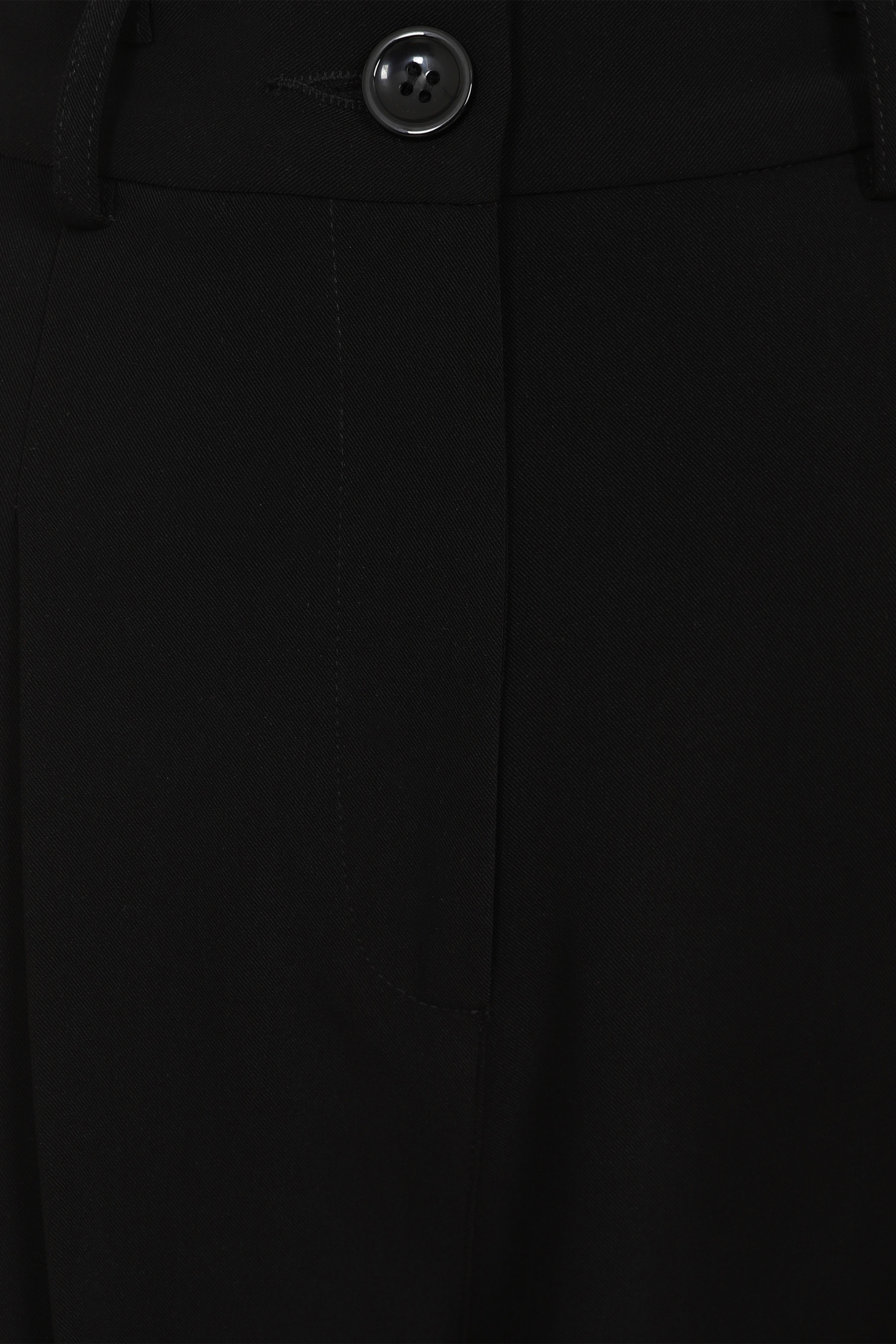 Collectif Clothing - Zuri effen broek in zwart 4