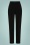 Collectif 44443 Zura Plain Trousers Black 20221006 020L