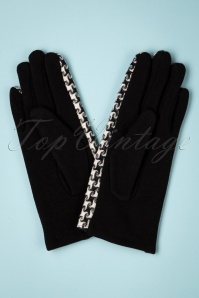 Amici - Mckenzie handschoenen in zwart en wit 2