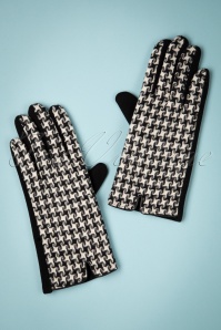 Amici - Mckenzie handschoenen in zwart en wit