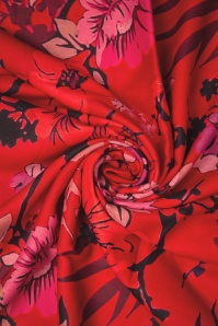 Amici - 50s Marlowe Scarf in Red 3