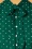 Timeless 43557 Aline Dress Foliage Green White Dots 221013 607W