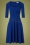 50s Ruby Swing Dress in Royal Blue