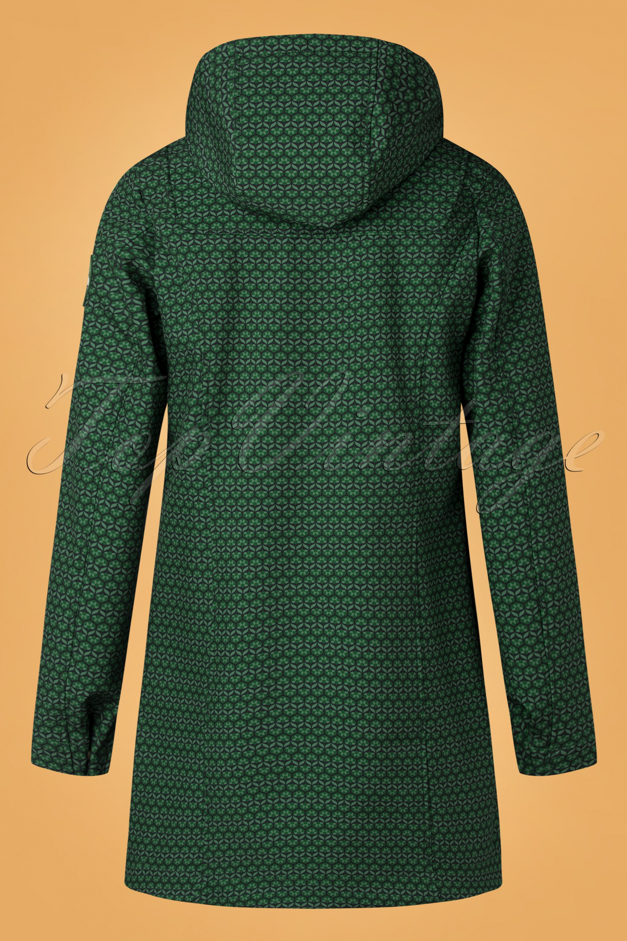 Blutsgeschwister - Wild Weather lange anorak in groen 2