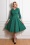 Hearts and Roses 44180 Swing Dress Green Black 20221012 020L