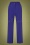 70s Scarlett Straight Pants in Purple Blue