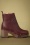 Grünbein 43561 Shoes Red Booties Wood 221019 503 W