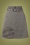60s Chelsea Houndstooth Love Skirt in Grey
