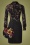 Vive Maria 45690 Pencildress Black Floral Red 221019 602W1