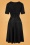 Unique Vintage 45721 Swing Dress Black 221020 606W