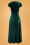 Vintage Chic 45083 Maxi Dress Green Velvet 221021 008W