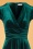 Vintage Chic 45083 Maxi Dress Green Velvet 221021 002V