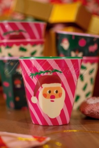Rice - Set of 6 Small Christmas Melamine Cups 3