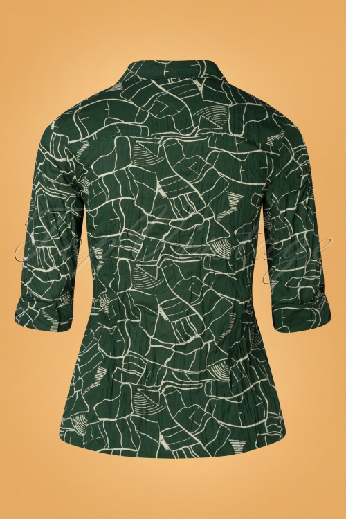 Seasalt - Larissa Field View blouse in groen 4