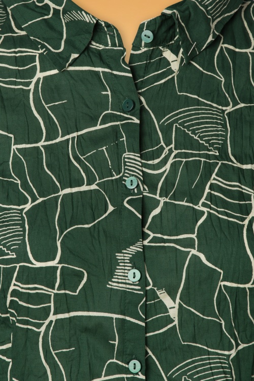 Seasalt - Larissa Field View blouse in groen 3