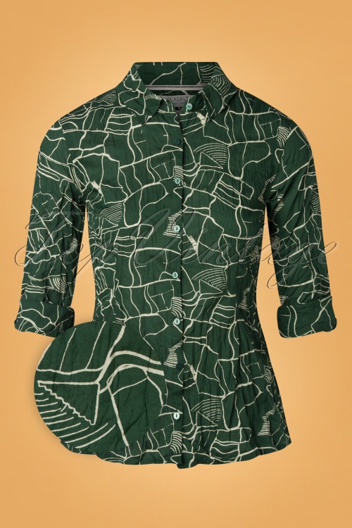 Seasalt - Larissa Field View blouse in groen