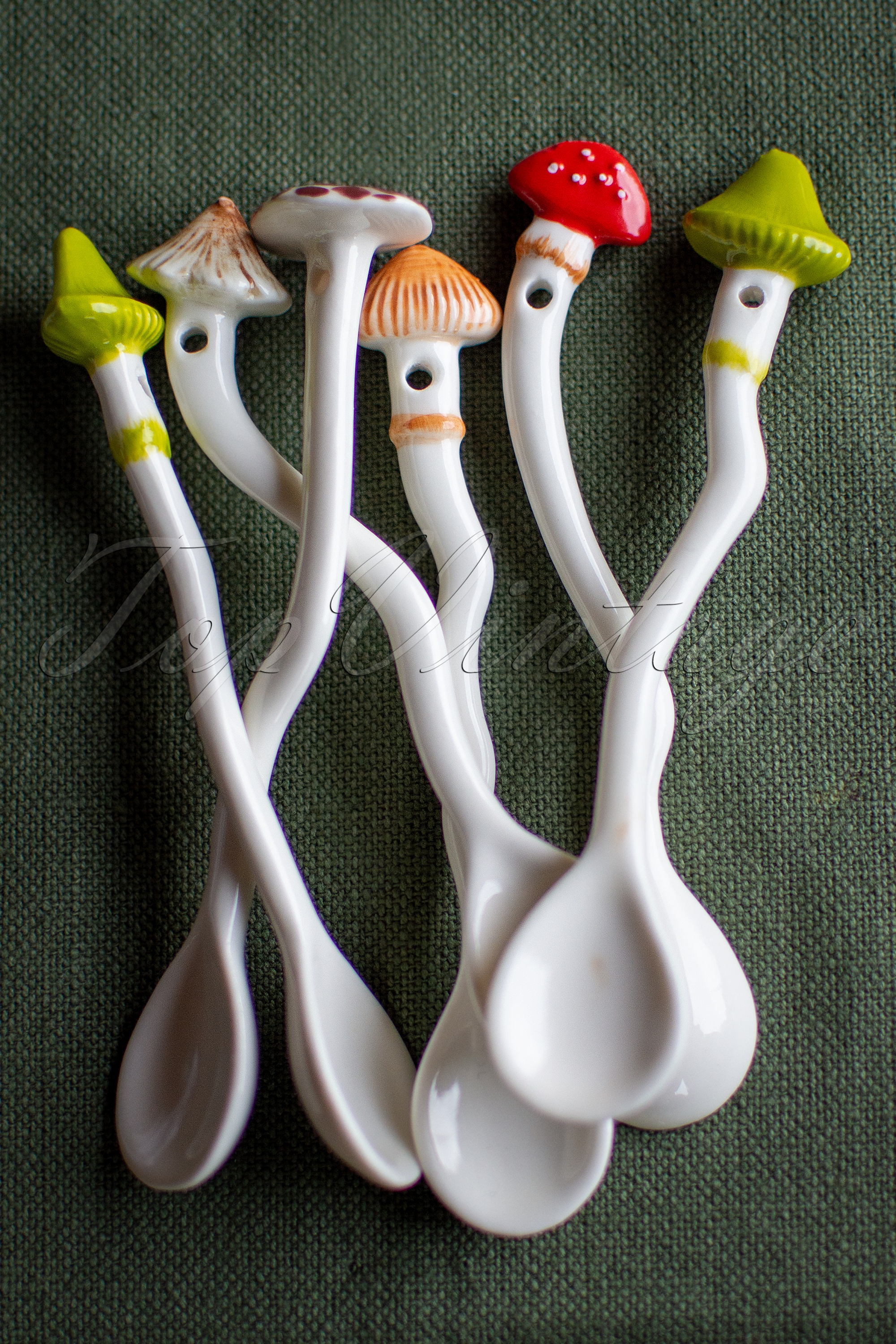 &Klevering - Mushroom lepel set van 6