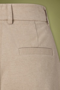 Smashed Lemon - 60s Paulina Trousers in Sand 3