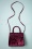 Ruby Shoo - 50s Hamilton Handbag in Wine 2