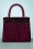 Ruby Shoo - 50s Hamilton Handbag in Wine 5