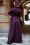Miss Candyfloss - 50s Leandra Bo Signature Jumpsuit in Burgundy 3