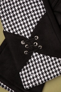 Amici - 50s Amorette Gloves in Black and White 3