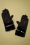 50s Hepburn Gloves in Black