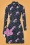 4FunkyFlavours - 70s Elle Et Moi Dress in Blue