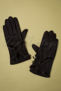 Vintage Accessoires Handschoenen & wanten Avondhandschoenen & chique handschoenen Nylon Lange avond handschoenen Groot Formeel 