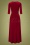 Vintage Chic 45085 Maxi Dress Red Velvet 221026 611W