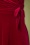 Vintage Chic 45085 Maxi Dress Red Velvet 221026 608W