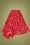 50s Josualda Ginger Cookies Swing Skirt in Red