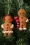 Gingerbread Couple Hanging Decoration